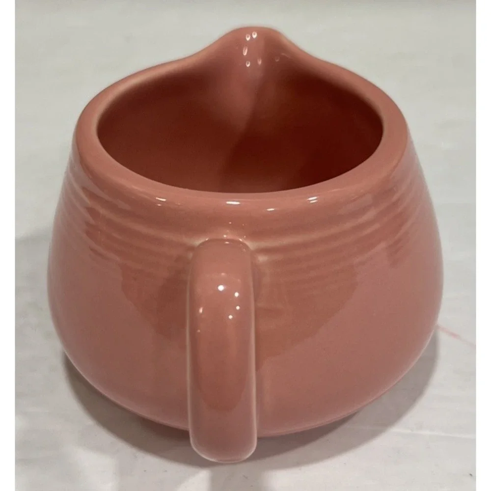 Fiesta HLC Creamer And Sugar Set Lid, Tray Rose Pink Peony Fiestaware‎ 4 Pcs